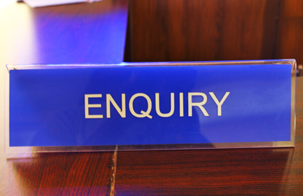Enquiry